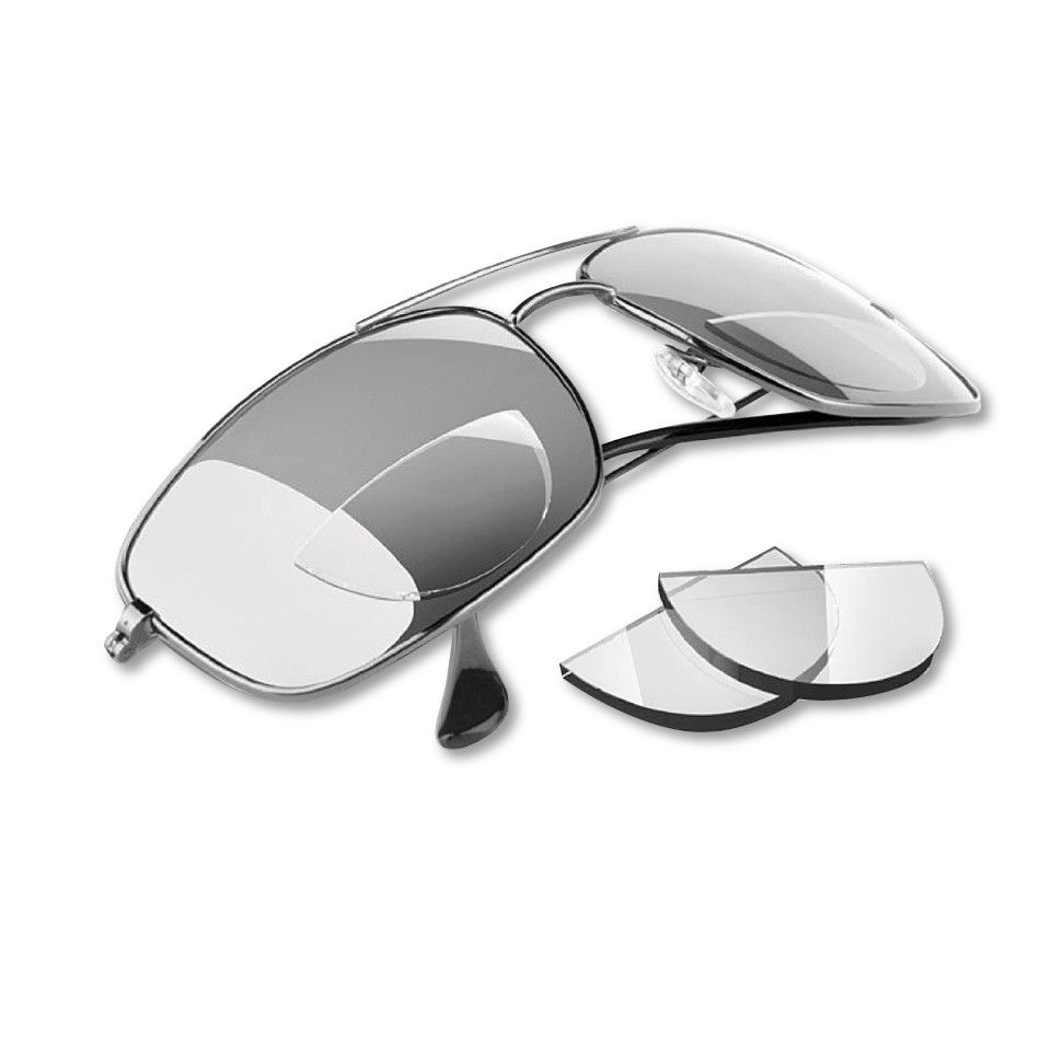 Reusable Stick-On Bifocals