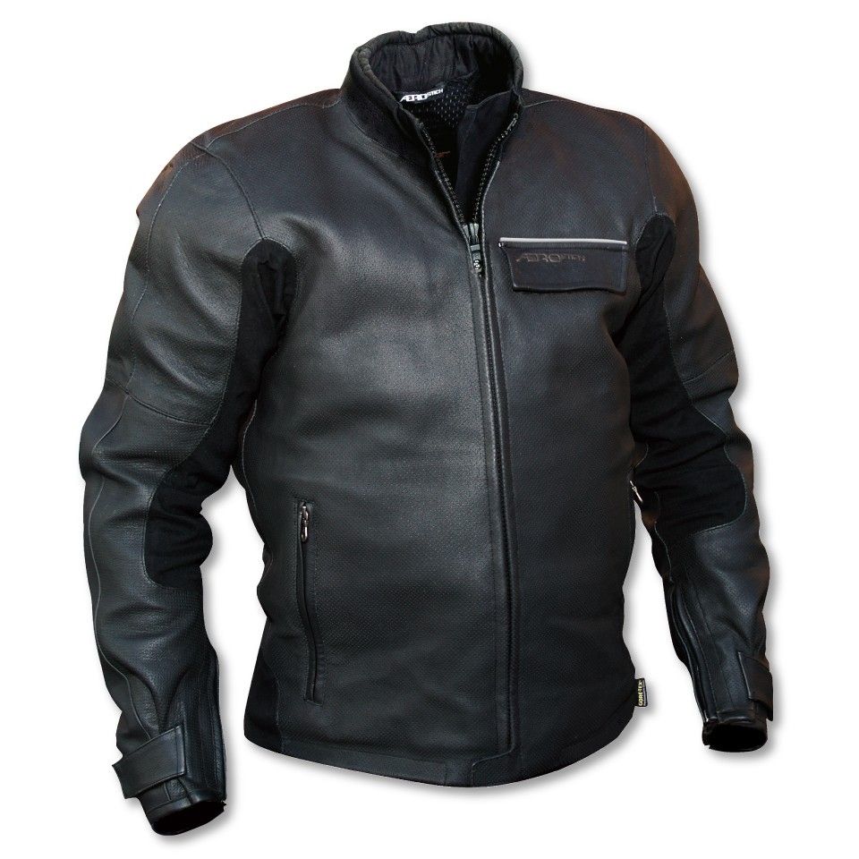 Transit Waterproof Leather Jacket – Aerostich - Main Image