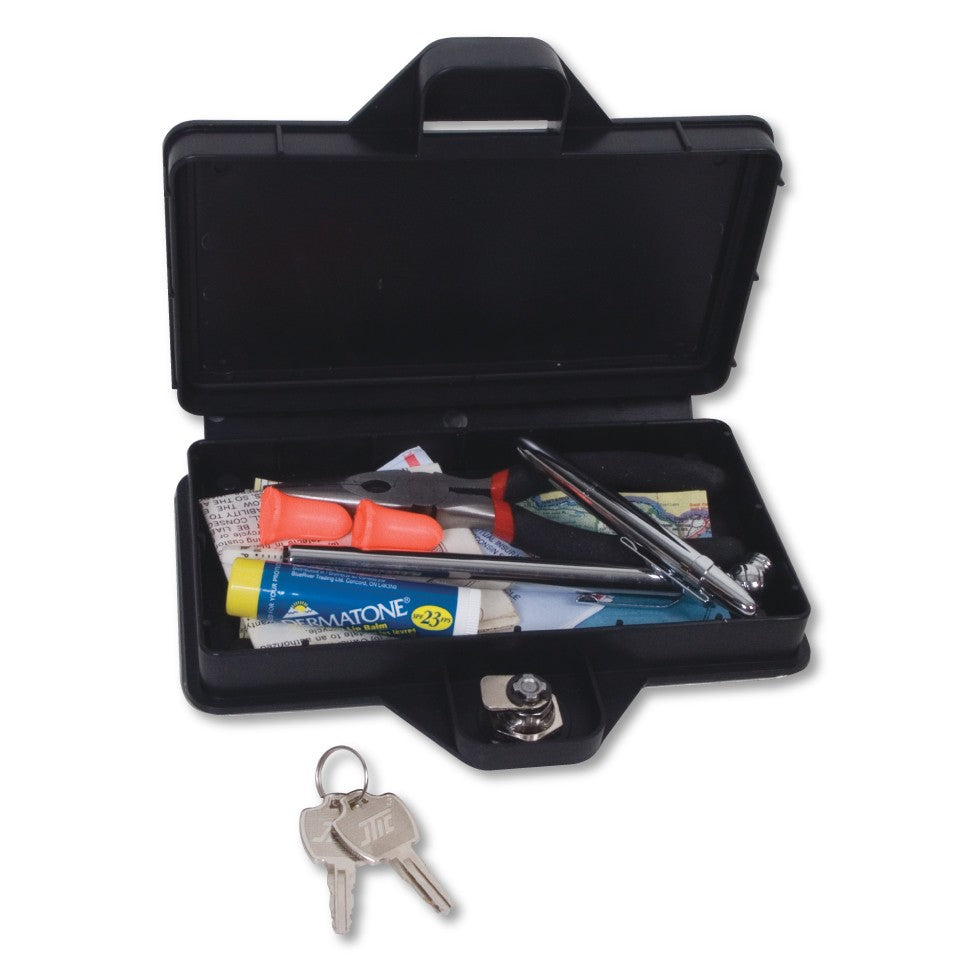 Locking License Plate Compartment – Aerostich