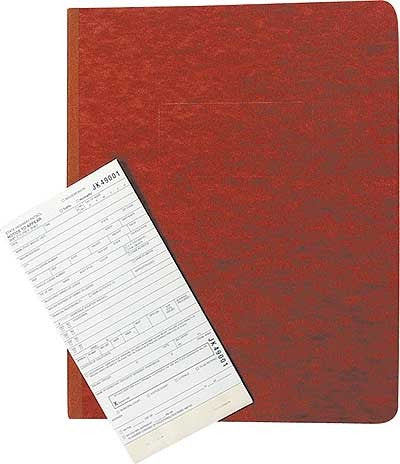 Speeding Ticket Scrapbook