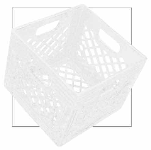 Invisible Milk Crate