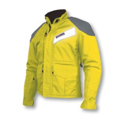 Men's Roadcrafter Classic Jacket, Sz 42S Hiviz-Grey