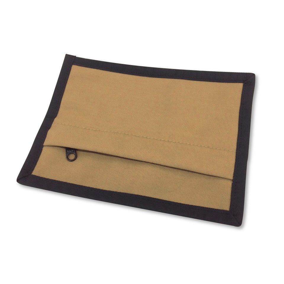 Waxed Cotton Left Sleeve Zippered Pocket