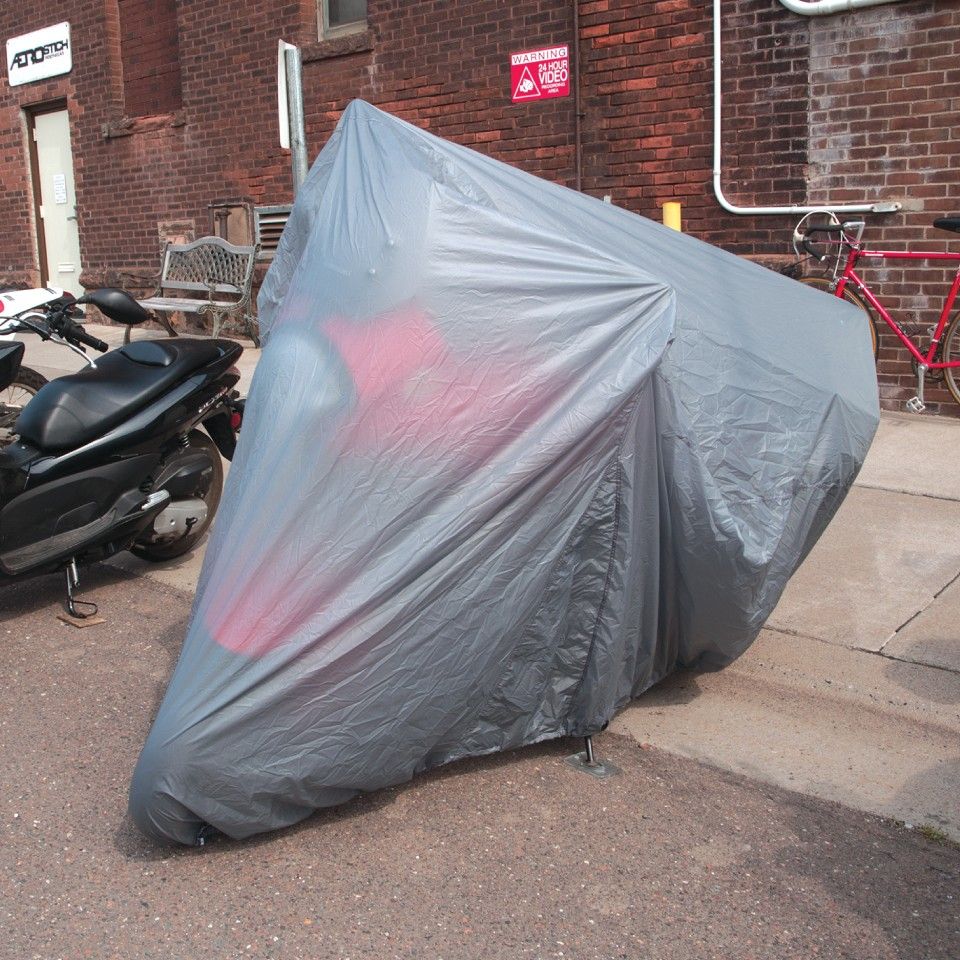 tarp for bicycle Aerostich Ultralight Bike Covers Medium / Grey