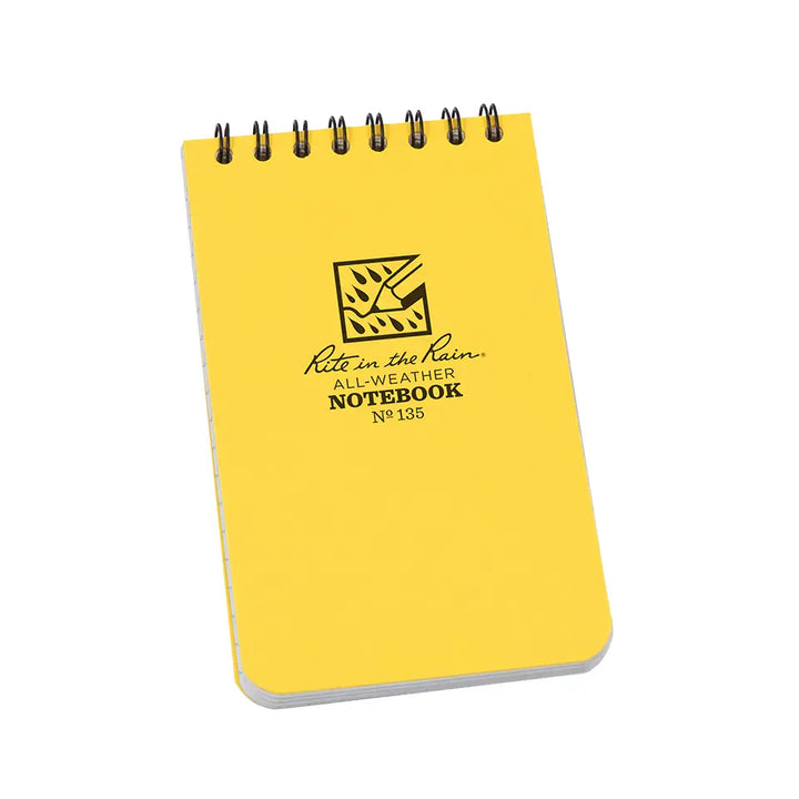 Rite In The Rain Notebook-Spiral Top Bound 3"x5"