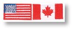 Add US or Canadian Flag
