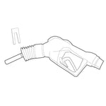 Aluminum Gas Pump Nozzle Key