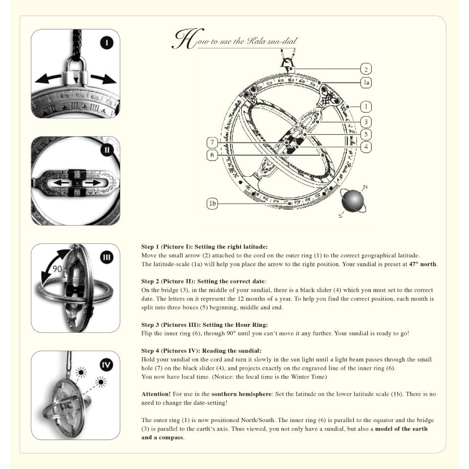 60mm Pocket Sundial – Aerostich - Main Image