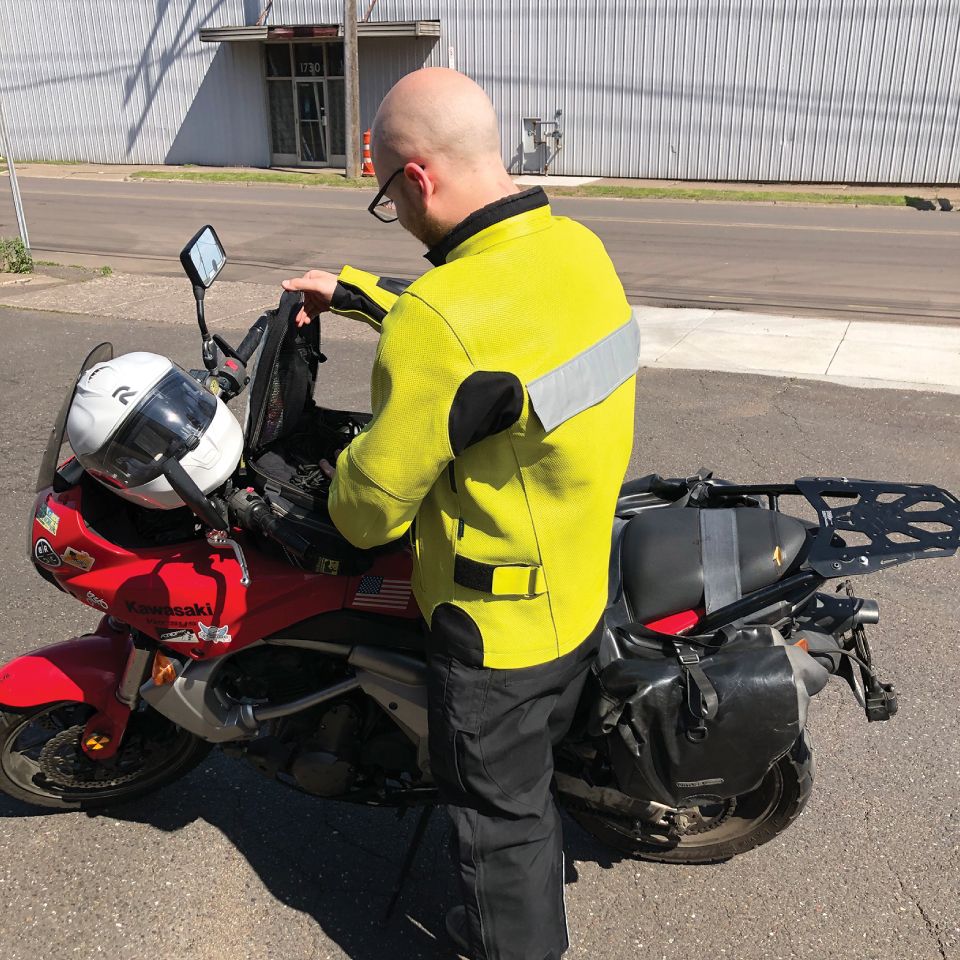 Transit Waterproof Leather Jacket – Aerostich - Main Image