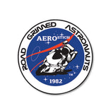 Aerostich Road Grimed Astronaut Sticker