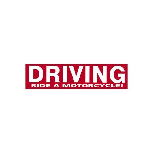 Driving Sticker