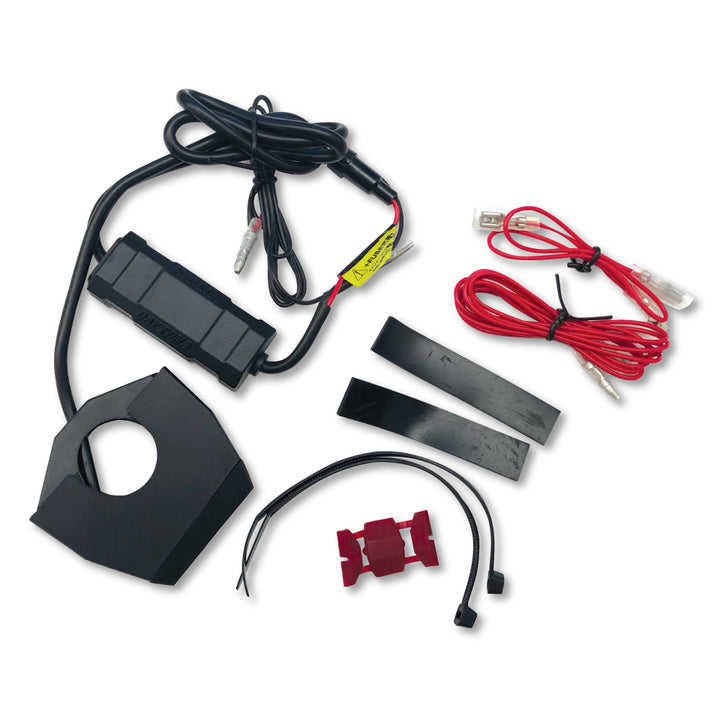 Slender Handlebar Mount USB Port