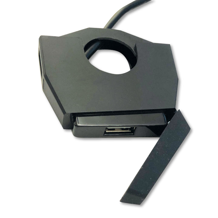Slender Handlebar Mount USB Port