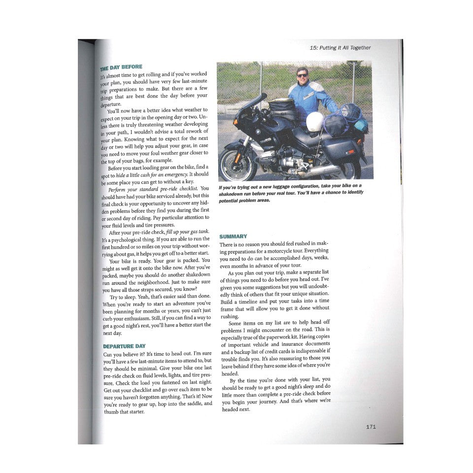 Essential Guide To Motorcycle Travel