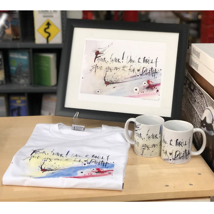  Faster, Faster! Mug