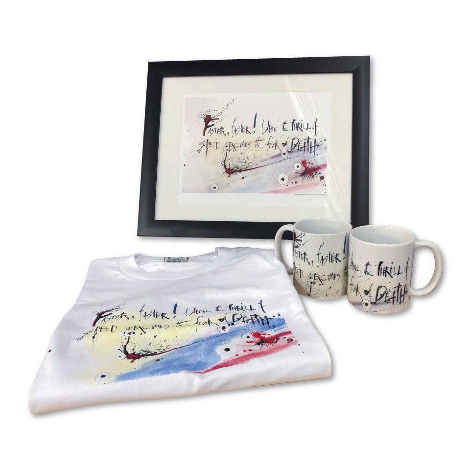  Faster, Faster! Mug