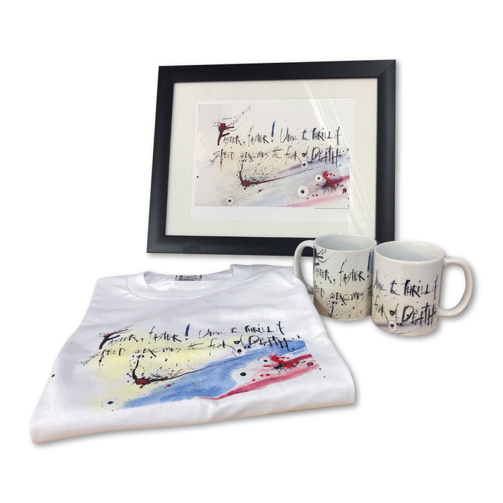  Faster, Faster! Mug