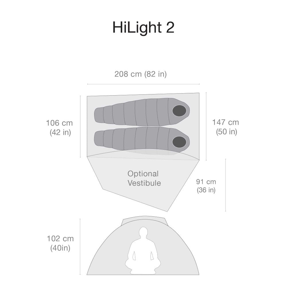 Black Diamond HiLight 2 & 3 Single-Wall Tent