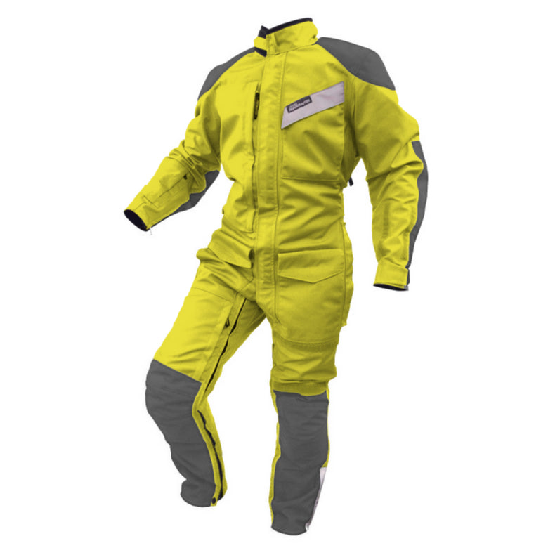 Men's R-3 Light One Piece Suit, Sz 50R Hiviz/Grey
