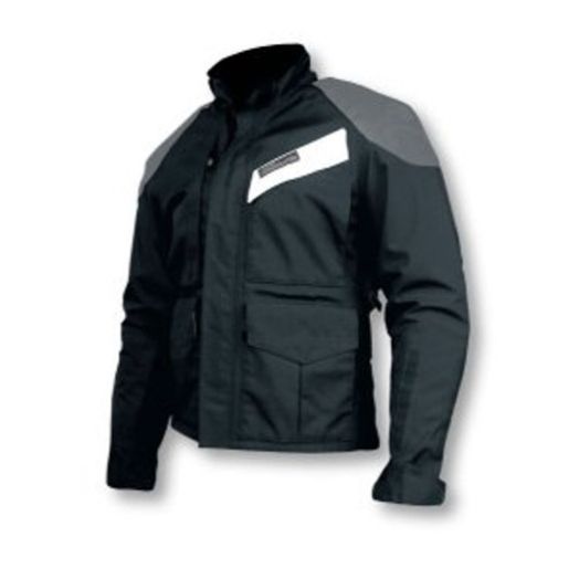 Men's Roadcrafter classic Jacket size 42 Long Black-Grey