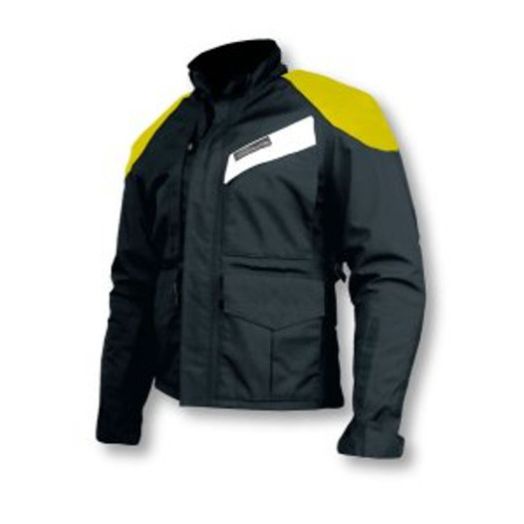 Men's Roadcrafter classic Jacket size42 Short Black-Hi-Viz