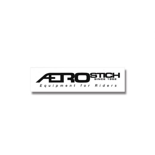 Aerostich Bumper Stickers-Small-White