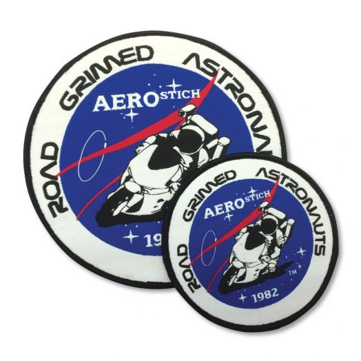 Aerostich Road Grimed Astronaut Embroidered Patch