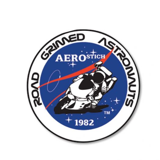 Aerostich Road Grimed Astronaut Sticker