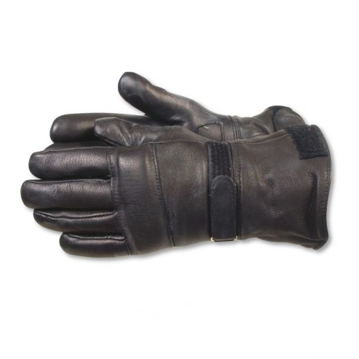 Elkskin Gauntlet Gloves, Black