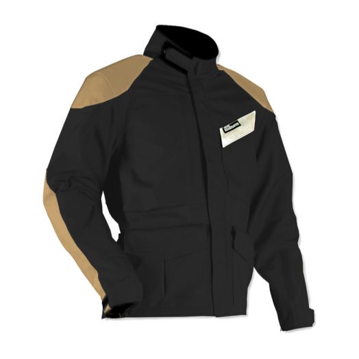 Men's Roadcrafter Classic Jacket size 48 Short Black-Tan