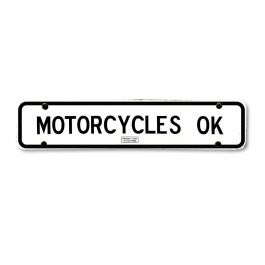 Motorcycles OK Sticker