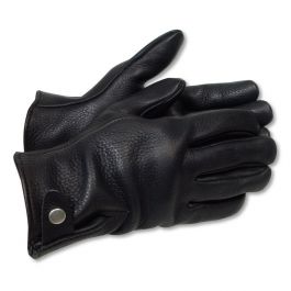 Elkskin Roper Gloves, Black