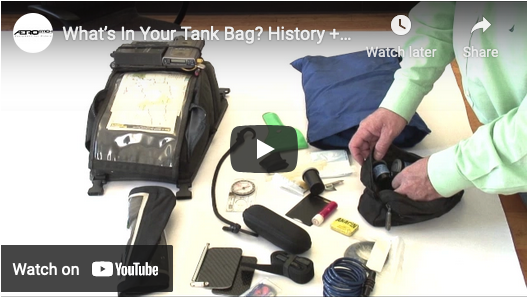 What's In Your Tank Bag History and Leftovers