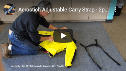 Aerostich Adjustable Carry Strap 2pc Suit
