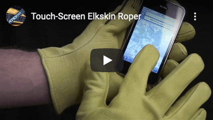 Aerostich Touch-Screen Elkskin Ropers
