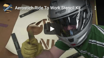 Ride to Work Stencil