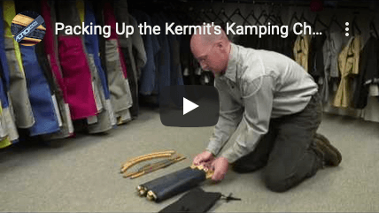Packing the Kermit's Kamping Chair