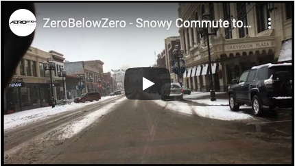 ZeroBelowZero - Snowy Commute to Aerostich