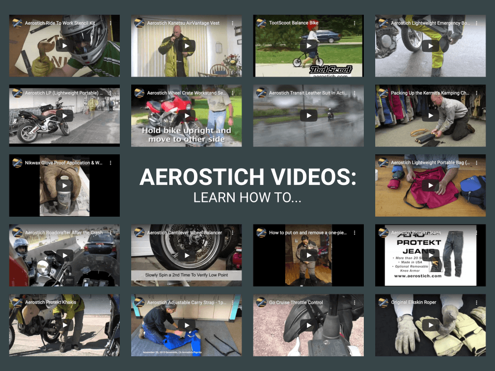 Aerostich Videos